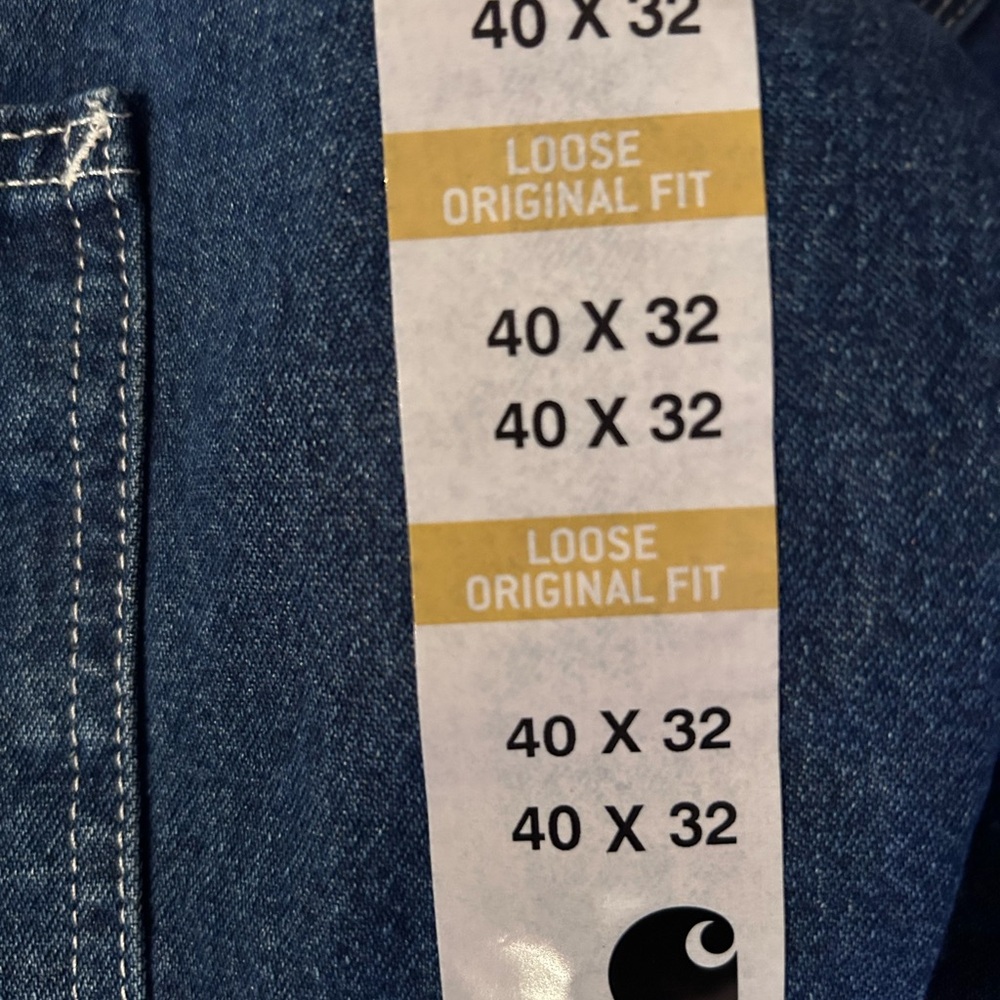 Carhartt Relaxed Blue Jeans Classic Denim